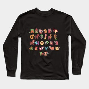 Animal Alphabets Long Sleeve T-Shirt